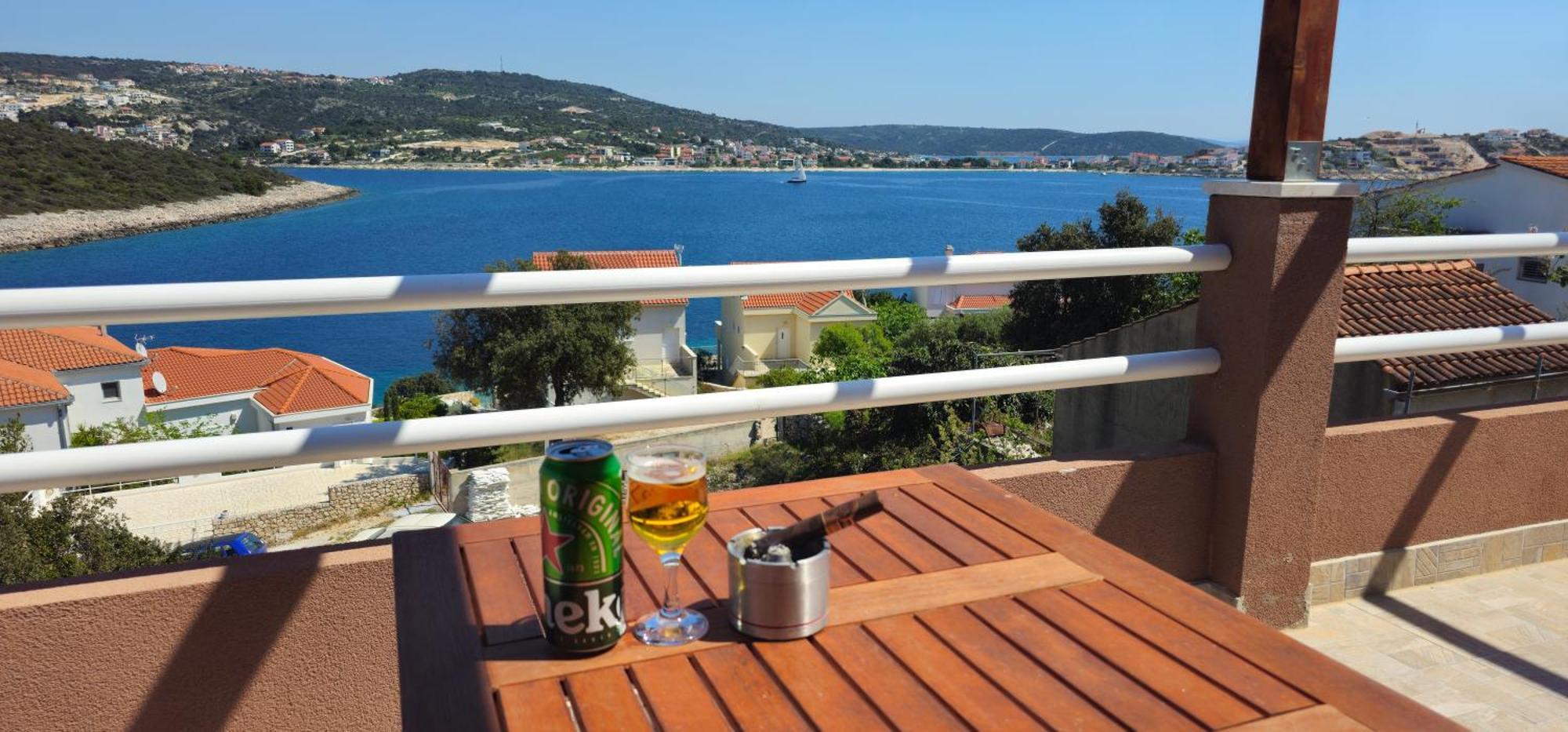 Apartman Darko Rogoznica  Exteriér fotografie